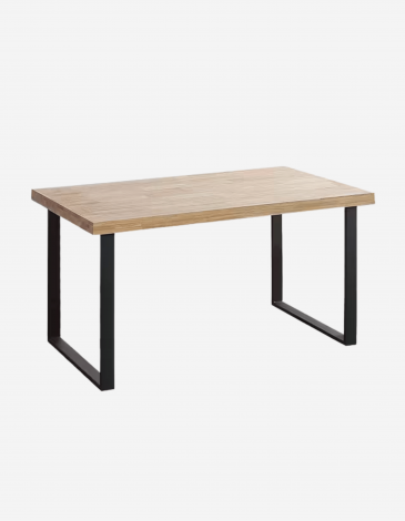 MESA COMEDOR 140 ROBLE NEGRO