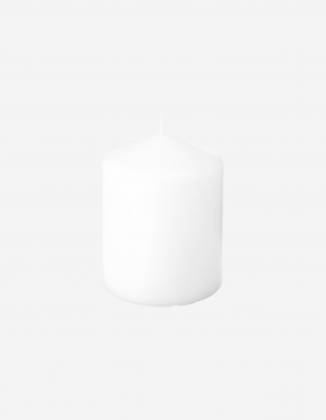 VELA REDONDA BLANCA H9 225G