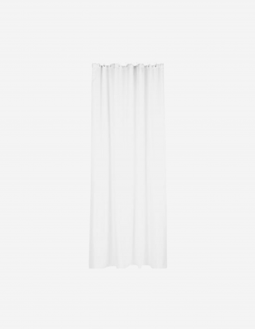 CORTINA DUCHA BLANCA POLIÉSTER 180X200CM