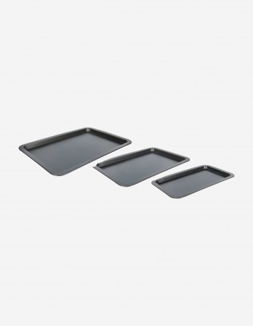 JUEGO DE 3 BANDEJAS PARA HORNO