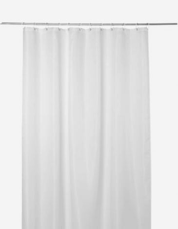 CORTINA DE DUCHA 180X200CM BLANCA