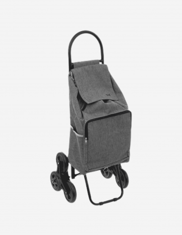 CARRO METÁLICO DE 6 RUEDAS NOMAD GRIS
