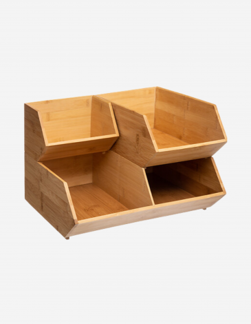ORGANIZADOR APILABLE PEQUEÑO BAMBÚ 