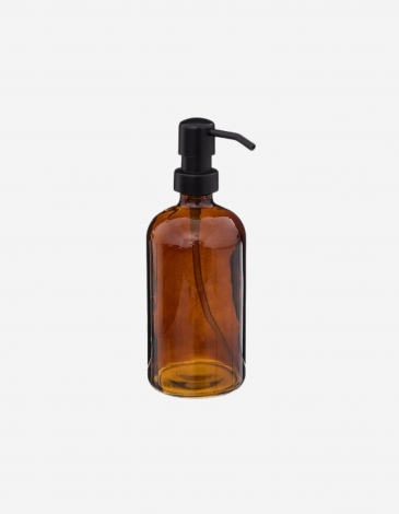 DISPENSADOR DE JABÓN 450ML MARRÓN