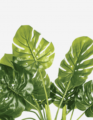 PLANTA ARTIFICIAL VERDE EN MACETA H70