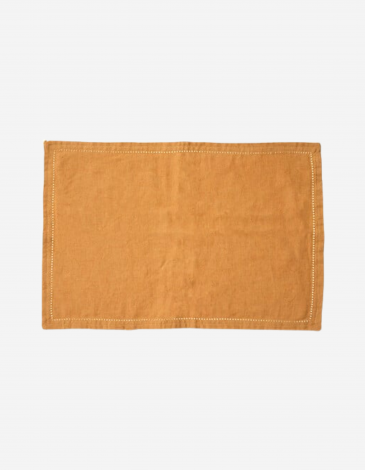 MANTEL INDIVIDUAL "ELINA" AMARILLO 45X30