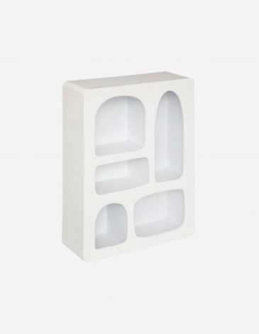 ESTANTERÍA DE PARED "RIVI", MADERA, 45X6