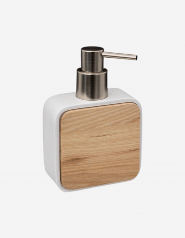 DISPENSADOR DE JABON BLANCO NATUREO