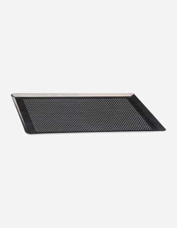 BANDEJA DE ALUMINIO PERFORADA 40X30
