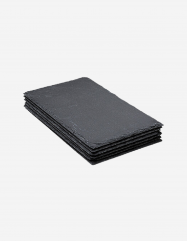 JUEGO DE 6 TABLAS DE PIZARRA 18X30