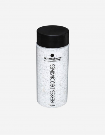 PIEDRAS DECORATIVAS 750G BLANCO