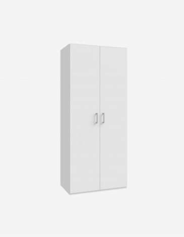 ARMARIO 2P BLANCO 90CM