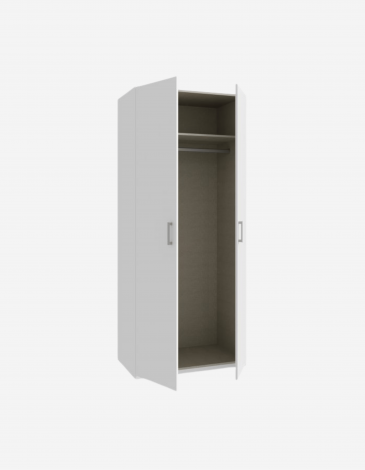 ARMARIO 2P BLANCO 90CM