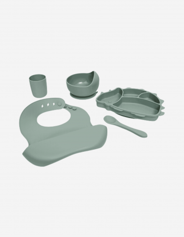 SET DE COMIDA 5 PIEZAS YUM VERDE