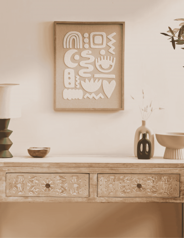 DECORACIÓN MURAL 3D PETRA 40X50