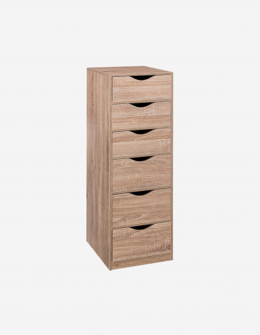 CAJONERA DE ESCRITORIO CON 6 CAJONES 