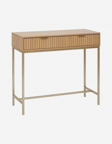 CONSOLA TASSO 80CM EFECTO MADERA
