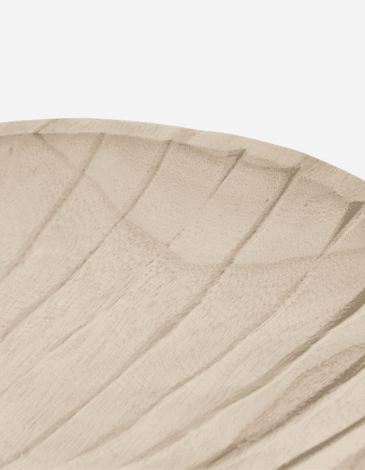CENTRO MESA PAULOWNIA HOJA 39X32