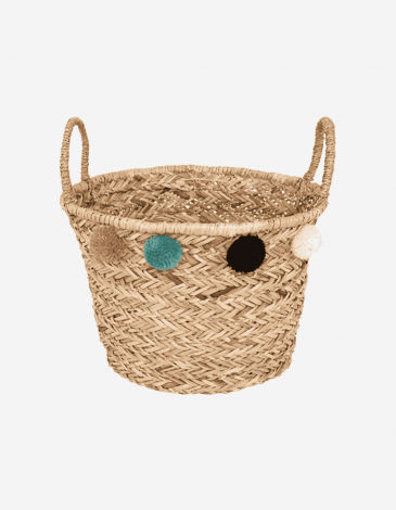 CESTA INFANTIL POMPONES LIVI 