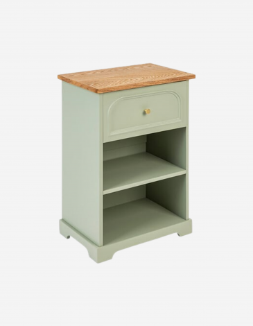 MESITA DE NOCHE MOHEA VERDE CELADON 