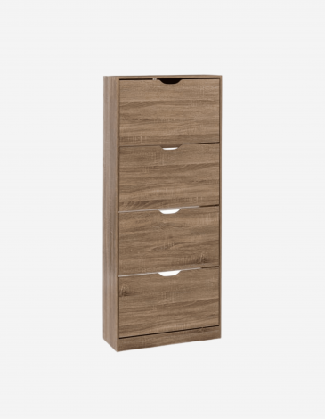 MUEBLE ZAPATERO NATURAL CON 4 CAJONES