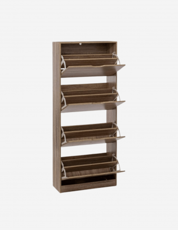 MUEBLE ZAPATERO NATURAL CON 4 CAJONES