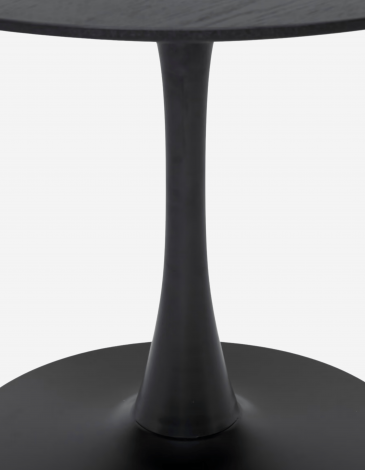 MESA COMEDOR ELIAS REDONDA NEGRO