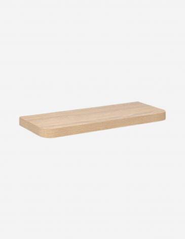 ESTANTE PARED REDONDEADO FIXY 60CM NATURAL