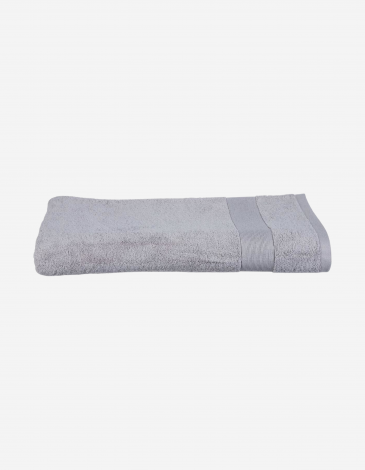 TOALLA DE BAÑO 100X150 450G GRIS TOPO