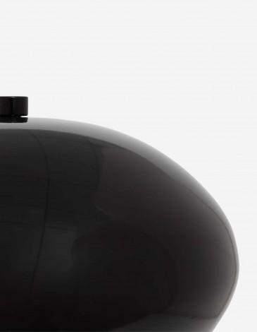 LÁMPARA DE MESA HONGO SAVIO NEGRO