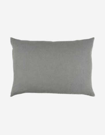 FUNDA DE COJÍN 50X70 GRIS OSCURO