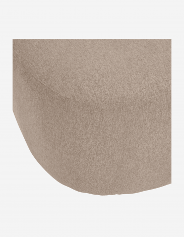 SILLÓN SIN BRAZOS LEONE BEIGE