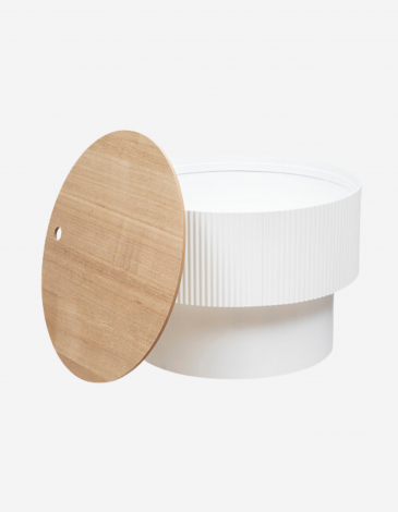 MESA BAJA BAUL ENOLA BLANCO