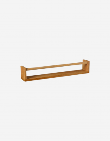 ESTANTE BLANCO REVERSIBLE CON BARRA