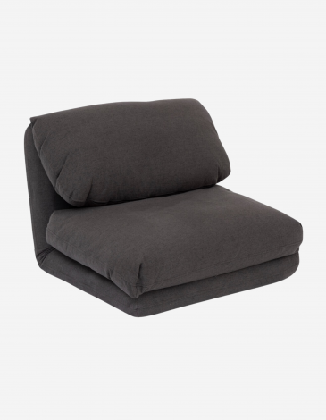 SILLÓN SIN BRAZOS CONVERTIBLE GRIS