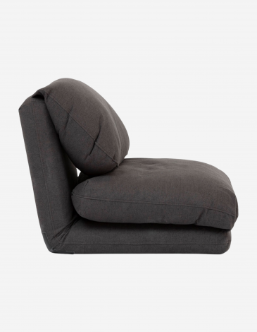 SILLÓN SIN BRAZOS CONVERTIBLE GRIS