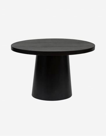 MESA DE COMEDOR BOKI REDONDA NEGRO