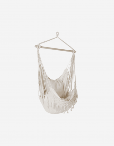 SILLA COLGANTE ALGODON CON COJIN
