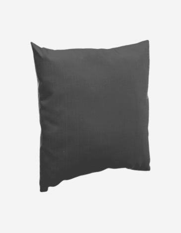 --COJIN 40X40CM GRIS OSCURO