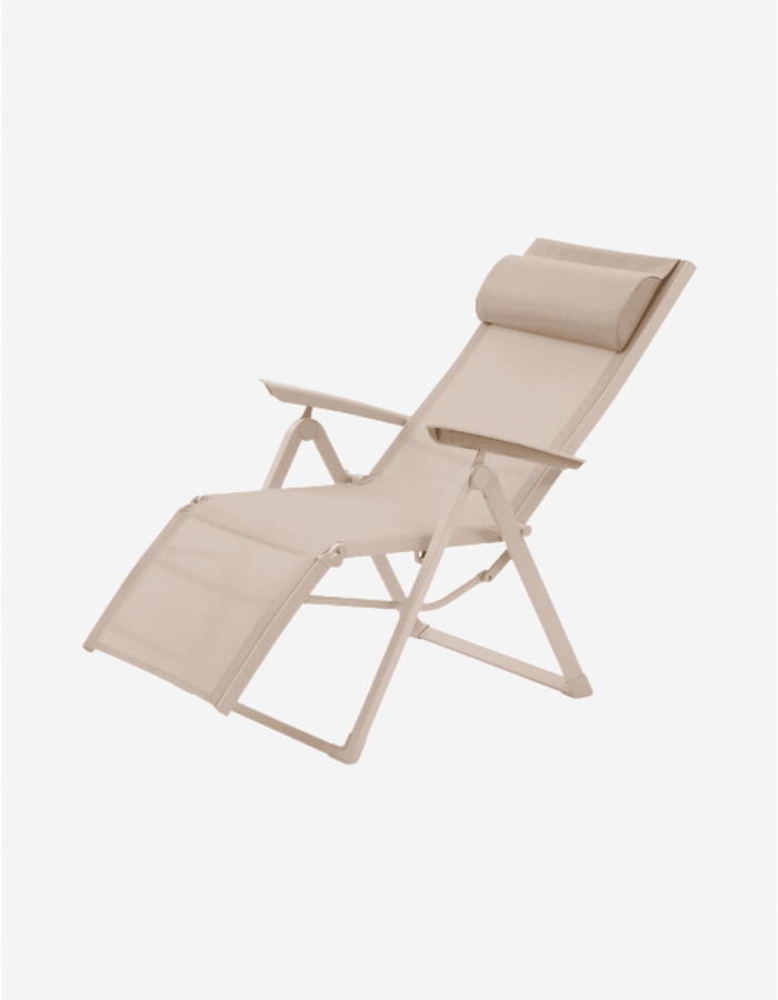 SILLÓN RECLINABLE DECIMA LINO Y ARCILLA