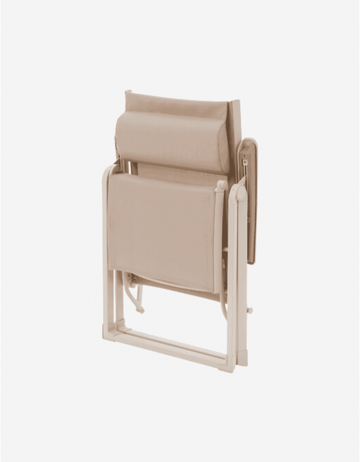 SILLÓN RECLINABLE DECIMA LINO Y ARCILLA