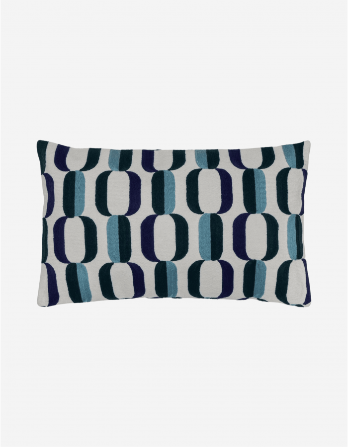 FUNDA COJIN JENI VERDE CAQUI 40X40