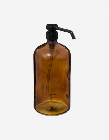 DISPENSADOR DE JABÓN MARRÓN 1L