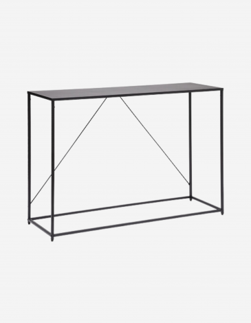 CONSOLA GOTA METAL NEGRO