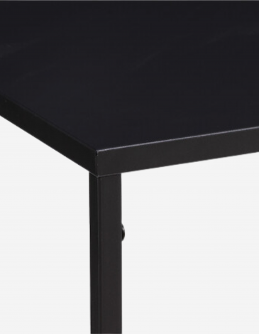 CONSOLA GOTA METAL NEGRO