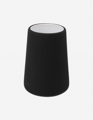VASO PORTACEPILLOS NEGRO