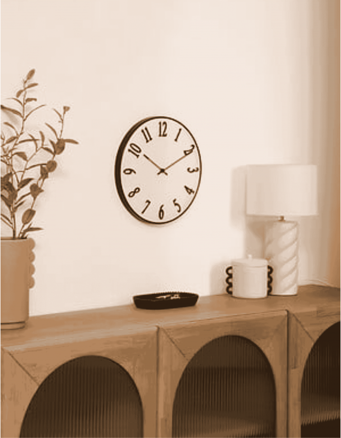 RELOJ EN RELIEVE EDGAR WHITE D35CM