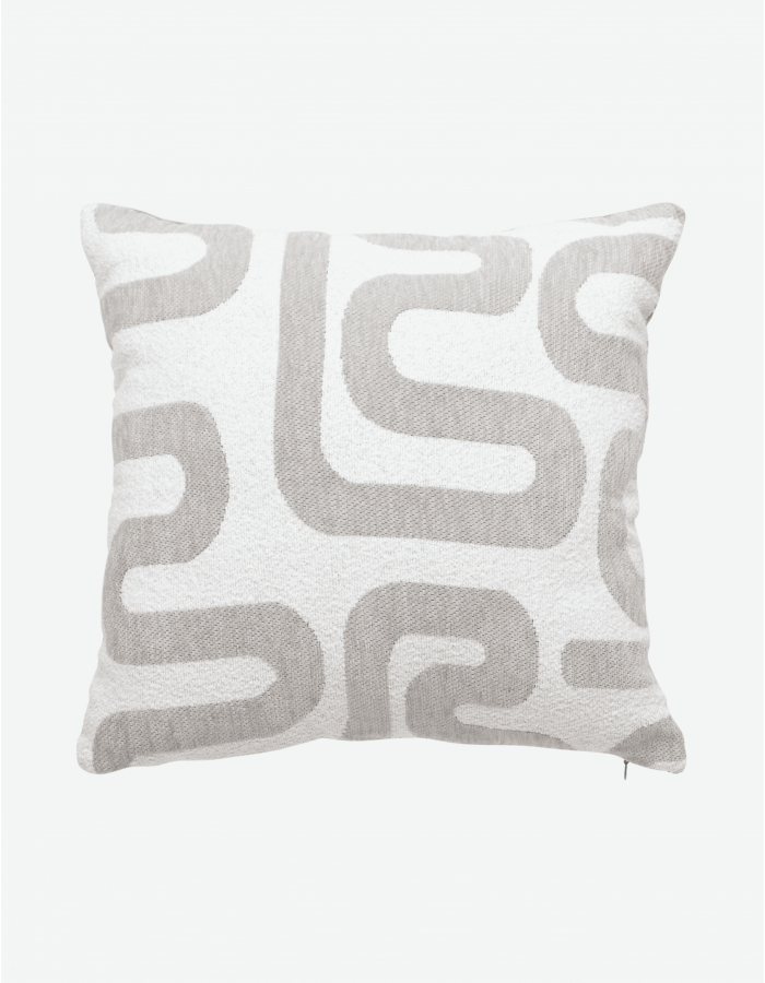 COJIN SAFINA JACQUARD BEIGE 40X40