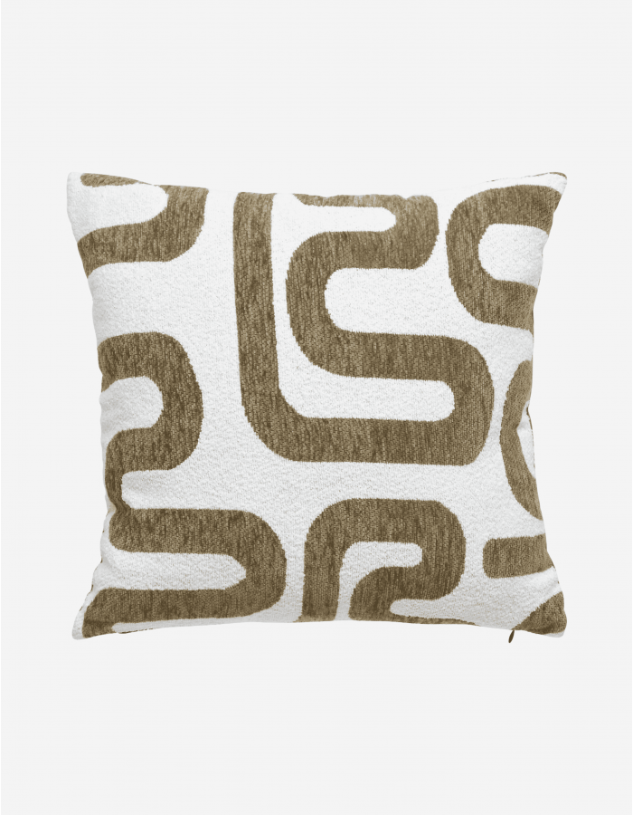 COJIN JACQUARD SAFINA AZUL EGEO 40X40