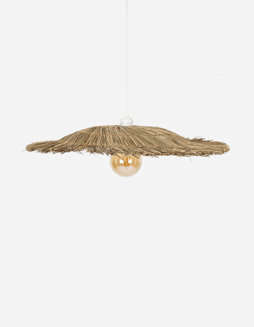 LÁMPARA DE TECHO "YONI" CAÑA 58CM